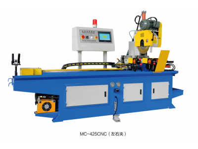 CNC425全自動數(shù)控切管機.左右夾